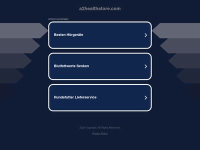 A2healthstore.com