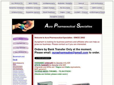 Aurapharm.com