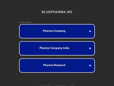 Bluepharma.ws