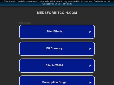 Medsforbitcoin.com