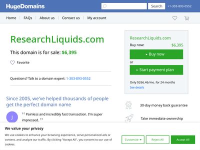 Researchliquids.com