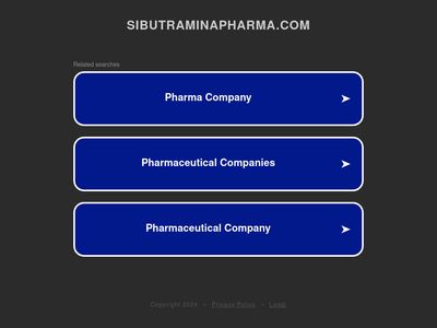 Sibutraminapharma.com