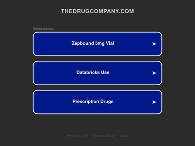 Thedrugcompany.com